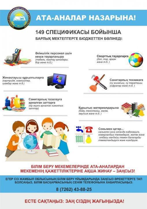 Ата-аналар назарына!