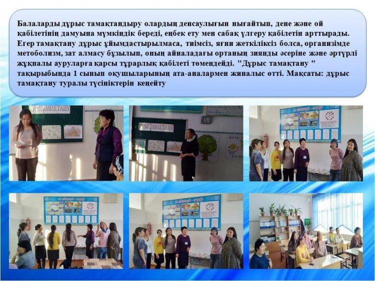 Дұрыс тамақтану