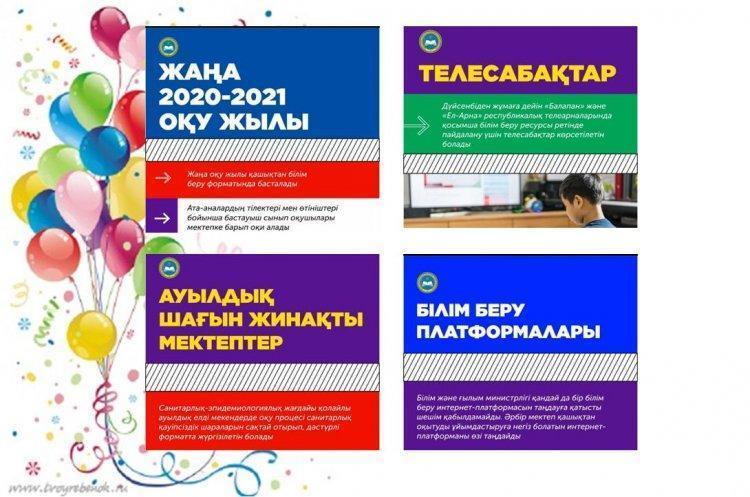 Жаңа оқу жылы 2020-2021